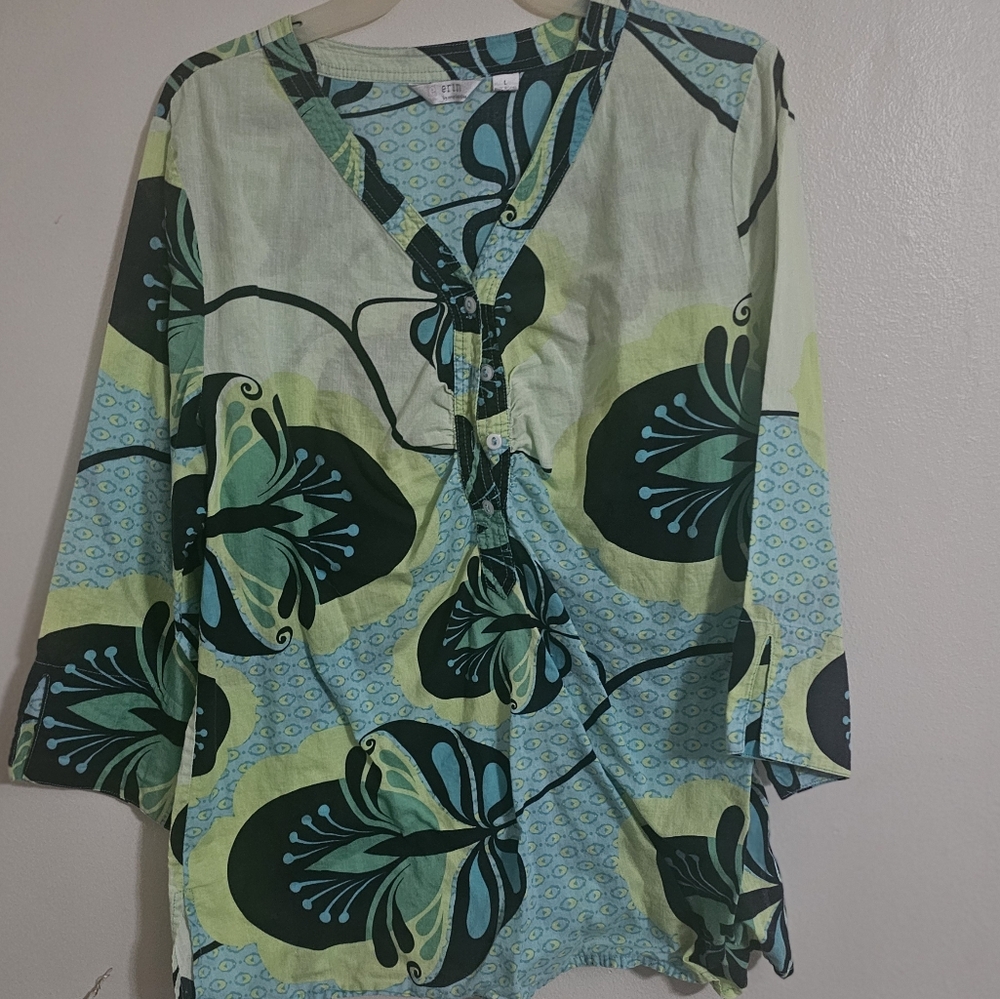 Erin London Womens Tunic Size Large